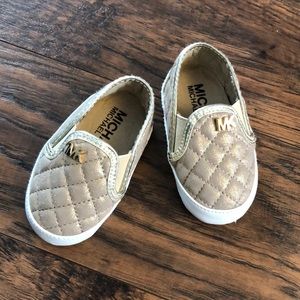 Michael Kors baby crib shoe